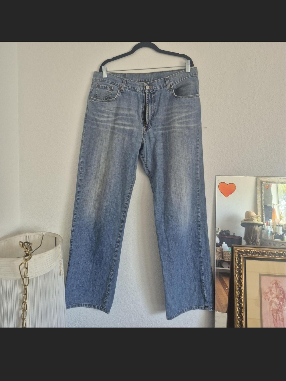 Lucky Brand Men's Straight-Leg Light Blue Jeans